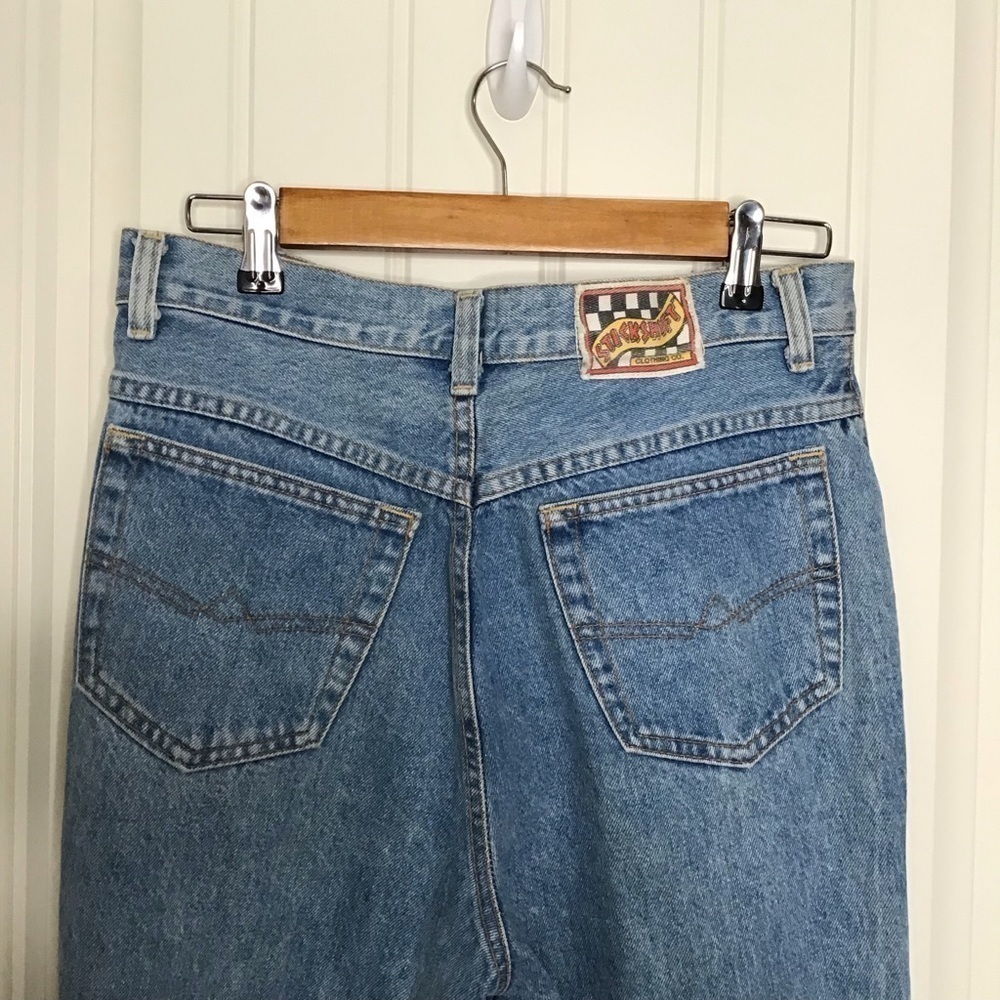 Vintage 90’s StickShift Bart Simpson High Rise Jeans. - Picture 10 of 16